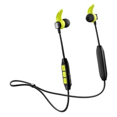 Наушники SENNHEISER CX SPORT, Bluetooth, вкладыши, черный/зеленый [508256]