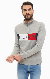 Свитшот MW0MW09699 501 cloud htr Tommy Hilfiger