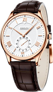 Золотые мужские часы в коллекции Triumph Мужские часы SOKOLOV 237.01.00.000.01.02.3