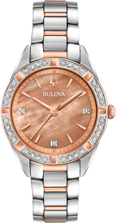 Женские часы в коллекции Diamonds Женские часы Bulova 98R264