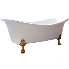 Ванна из искусственного камня Лиона 193x88 в цвете Ral Aquastone
