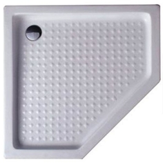 Акриловый поддон для душа Trapez 90x90 Белый Elegansa