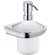 Дозатор для жидкого мыла Ambienta 5397605 Белый Хром Kludi