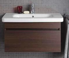 Тумба под раковину Durastyle DS638105353 Тёмный каштан Duravit