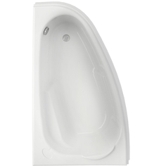 Акриловая ванна Joanna 140x90 L Белая Cersanit