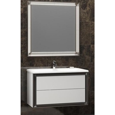 Комплект мебели для ванной Капри 80 Белый Орех антикварный Opadiris