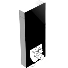Инсталляция Glass Box T03-C130 для унитаза Черная Bocchi