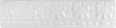 Керамическая плитка Cas Moldura Relieve Blanco бордюр 5х20