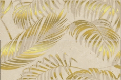 Керамическое панно Palmera beige 02 50х75 см Gracia Ceramica