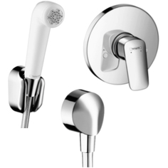 Гигиенический душ со смесителем Setlogis 71666000+27454000+32127000 Хром Hansgrohe