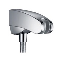 Держатель душевой лейки со шланговым подсоединением Hansgrohe