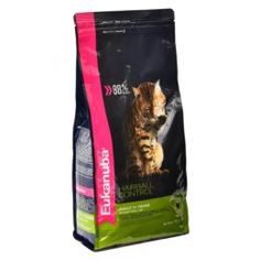 Сухой корм для кошек Корм для кошек EUKANUBA Hairball для выведения шерсти из желудка, с домашней птицей 2 кг