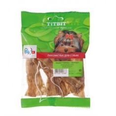 Лакомства для собак Лакомство для собак Titbit Кишки говяжьи хворост 50 г