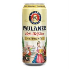 Пиво светлое фильтрованное Paulaner Hefe-Weissbier Naturtrub 0,5 л