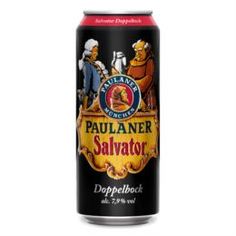 Пиво темное нефильтрованное Paulaner "Salvator" 0,5 л