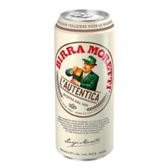 Пиво светлое фильтрованное Birra Moretti LAutentica 0,5 л