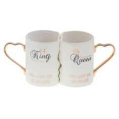 Чашки и кружки Набор 2х кружек Eco cup king+queen 325мл