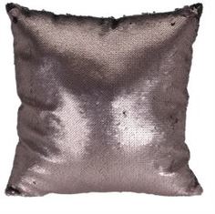 Декоративные подушки Подушка Гарда 16 с пайетками цвет бронза 45x45см