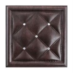 Декоративные панели Панель 3D Плитстен Шерлок Шоколадный 40 х 40 см