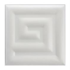 Декоративные панели Панель 3D Плитстен Афины Белый 40 х 40 см