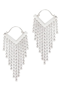 Серебристые серьги Freak Out Isabel Marant