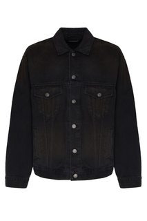 Антрацитово-серая джинсовая куртка Balenciaga Man