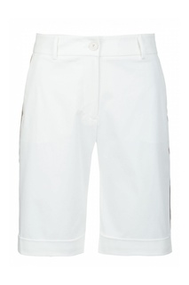 Белые шорты с подворотами Eleventy