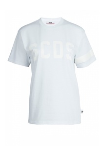 Меланжевая футболка с монограммой Gcds