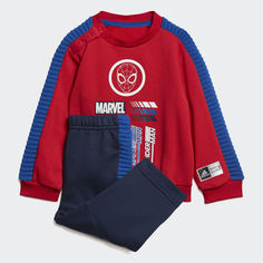 Комплект: свитшот и брюки Marvel Spider-Man adidas Performance