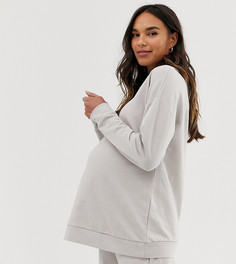 Пижамный комплект ASOS DESIGN Maternity - Серый