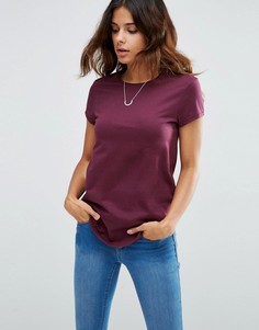 Футболка с круглым вырезом ASOS The Ultimate - Фиолетовый