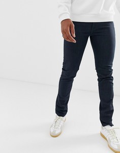 Темно-синие выбеленные зауженные джинсы Celio - Темно-синий