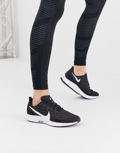 Черные кроссовки Nike Running Air Zoom Pegasus 36 - Черный