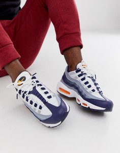 Синие кроссовки Nike air max 95 - Синий