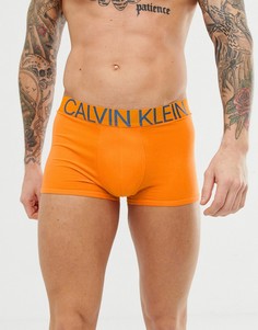 Оранжевые боксеры-брифы с логотипом Calvin Klein Statement 1981 - Оранжевый