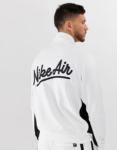 Белая спортивная куртка с логотипом Nike - Белый