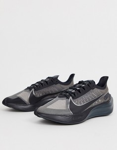 Черные кроссовки Nike Running Zoom Gravity - Черный