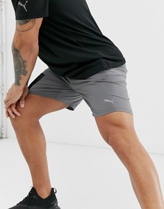 Серые тканые шорты с логотипом Puma Training collective - Серый