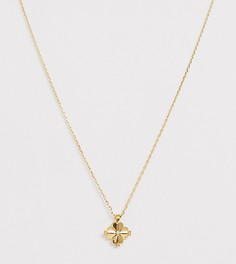 Ожерелье с подвеской-цветком Kate Spade - Золотой