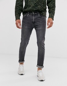 Супероблегающие выбеленные джинсы с заниженной талией Levis 519 albany advance - Синий
