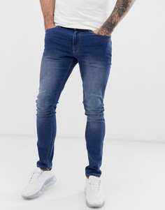 Выбеленные джинсы скинни Voi Jeans - Синий