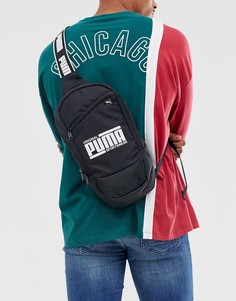 Черная сумка через плечо Puma - Черный