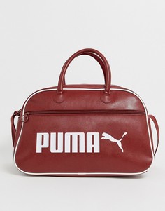 Коричневая сумка в стиле ретро Puma Campus - Коричневый