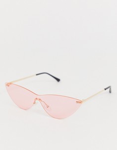 Розовые солнцезащитные очки-маска AJ Morgan - Розовый