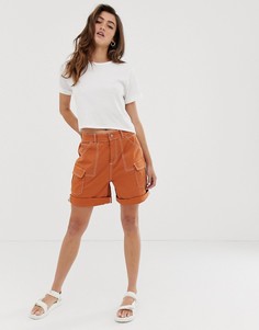 Шорты терракотового цвета ASOS DESIGN - Коричневый