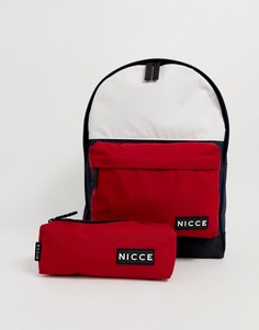 Красный рюкзак с пеналом Nicce - Красный