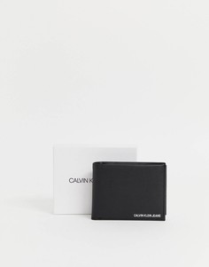Черный бумажник с логотипом Calvin Klein Jeans - Черный