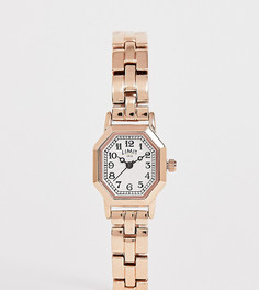 Наручные часы цвета розового золота Limit Octagonal эксклюзивно для ASOS - Золотой