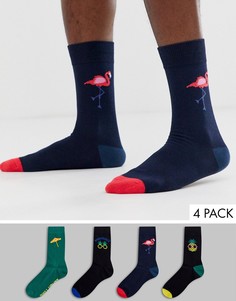 Комплект из 4 пар носков Jack & Jones Premium - Мульти