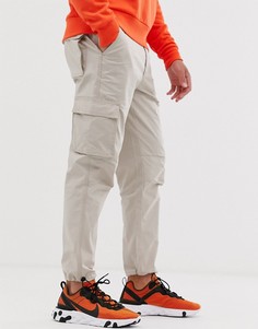 Светло-бежевые брюки в стиле милитари Mennace - Светло-бежевый